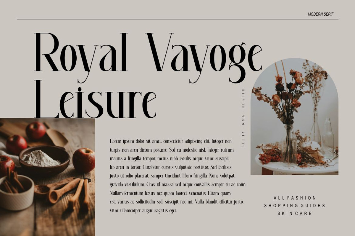 Arania, a Serif Font by Kenrichi (Photo 3 of 10)