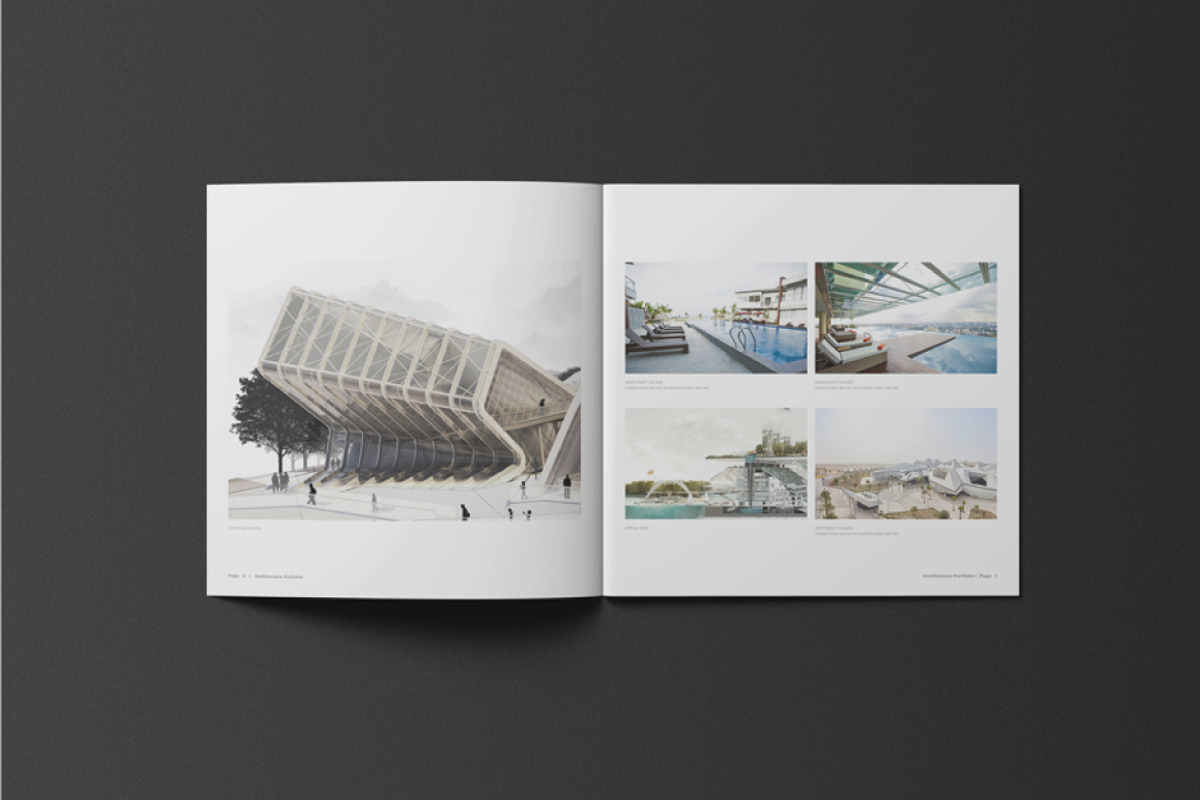 Square Architecture Portfolio, a Brochure Template by Alhaytar (Photo 4 of 15)