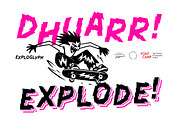 Exploglyph Font, a Symbol Font by Fontcamp Type Foundry (Thumbnail 6 of 6)