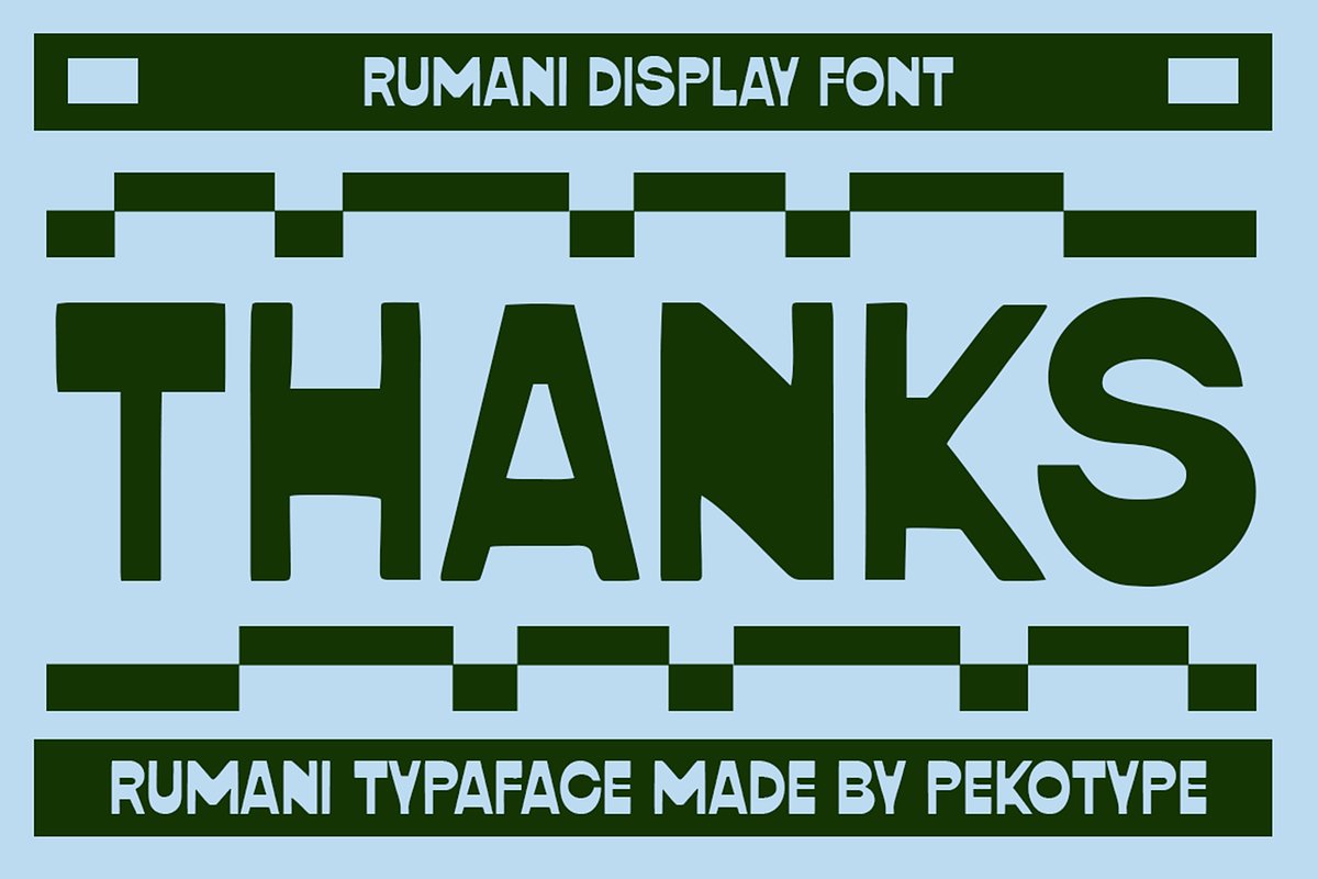 Rumani - Reverse Contrast Font, a Sans Serif Font by Pekotype (Photo 15 of 15)