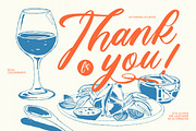 Seafood Gather Bold Calligraphy, a Script Font by Letterena Studios Script (Thumbnail 20 of 20)
