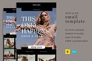 Black Friday Email - Mailchimp, an Email Template by Edit & Go Templates (Thumbnail 1 of 3)