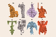 The Major Arcana, a Decorative Illustration by Twisted Tail (Thumbnail 3 of 9)