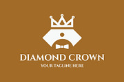 Diamond Crown Jeweler Logo, a Branding & Logo Template by Creattlle (Thumbnail 3 of 3)