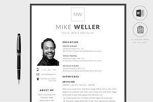 Resume Template WORD Classic CV