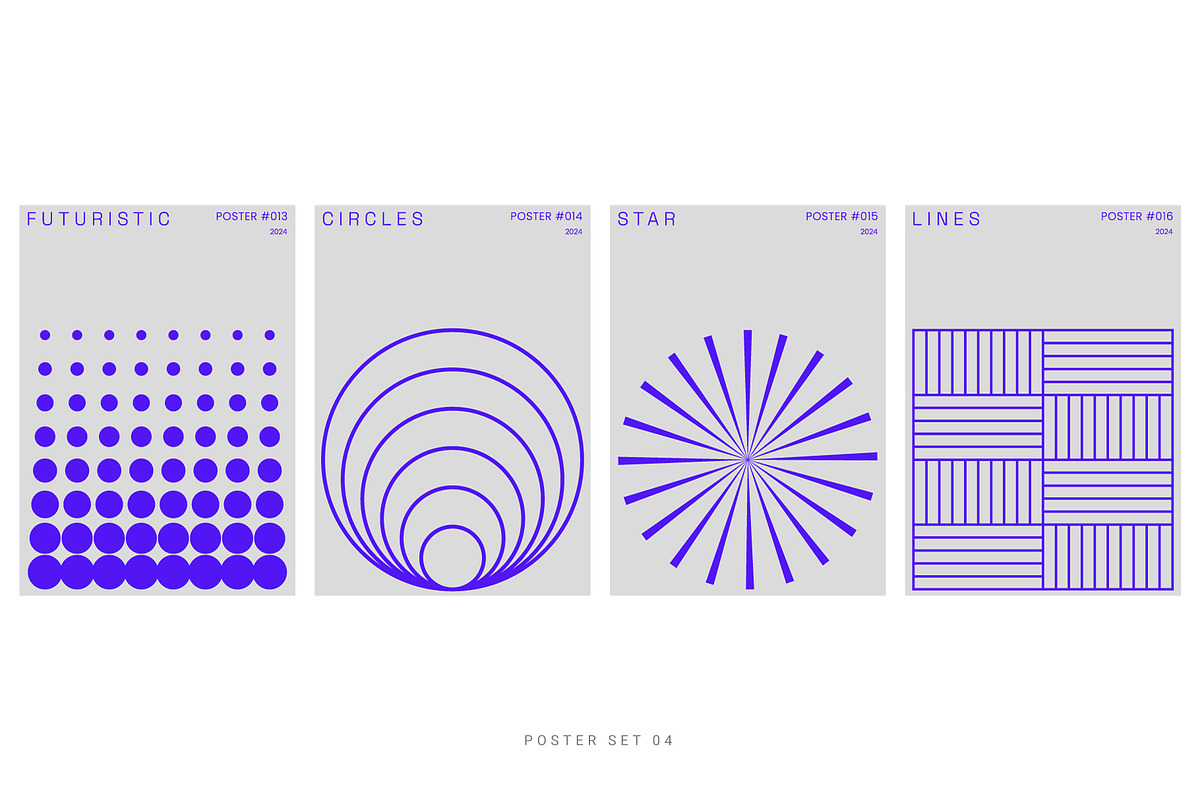 Modernist Posters, a Background Graphic by Léo Alexandre (Photo 5 of 16)