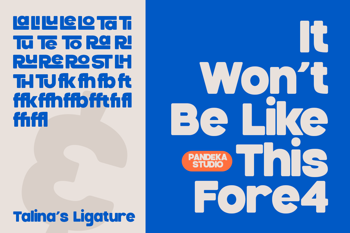 Talina - Playful Bold Sans, a Sans Serif Font by Pandeka Studio (Photo 6 of 9)