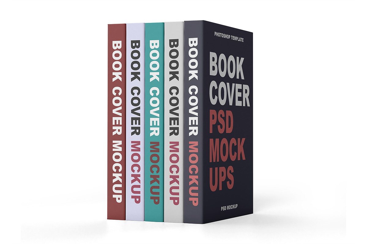Book Cover Mockup, a Product Mockup by GraphicsPixel (Photo 7 of 10)