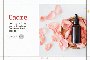 Cadre Chic Canva Catalog Template