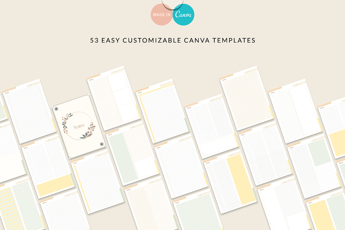 Ultimate Notes Bundle Pack, a Stationery Template by CreativeBundlex (Photo 7 of 7)