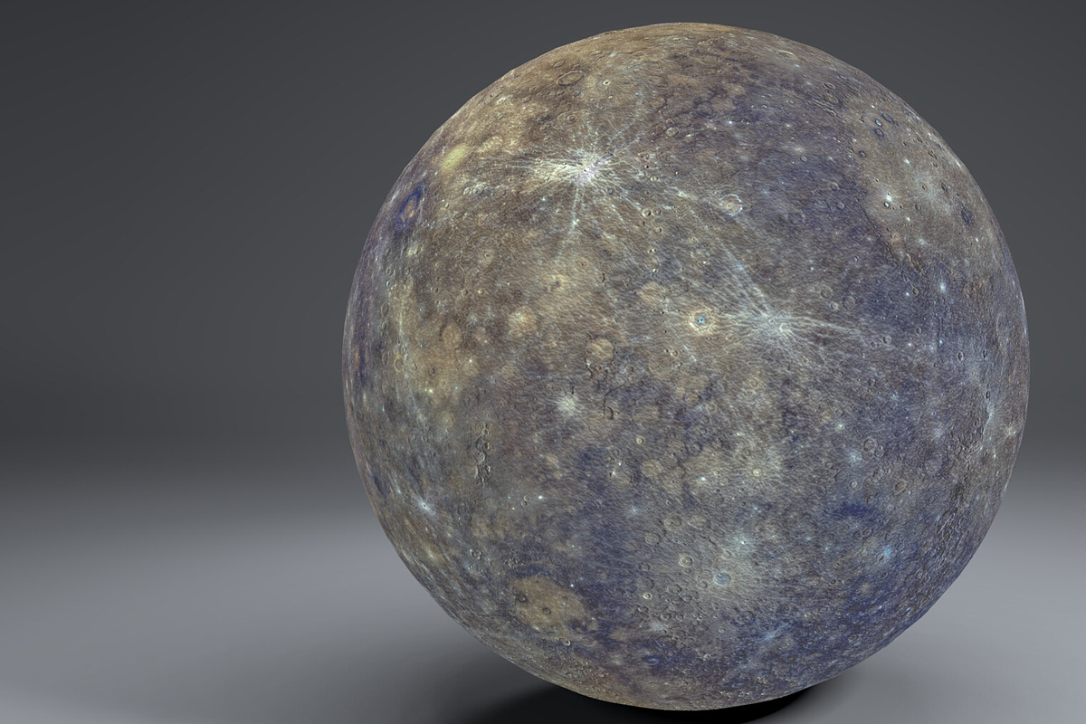 Mercury 4k Globe, an Environmental 3D Model by Flash My Pixel (Photo 2 of 12)