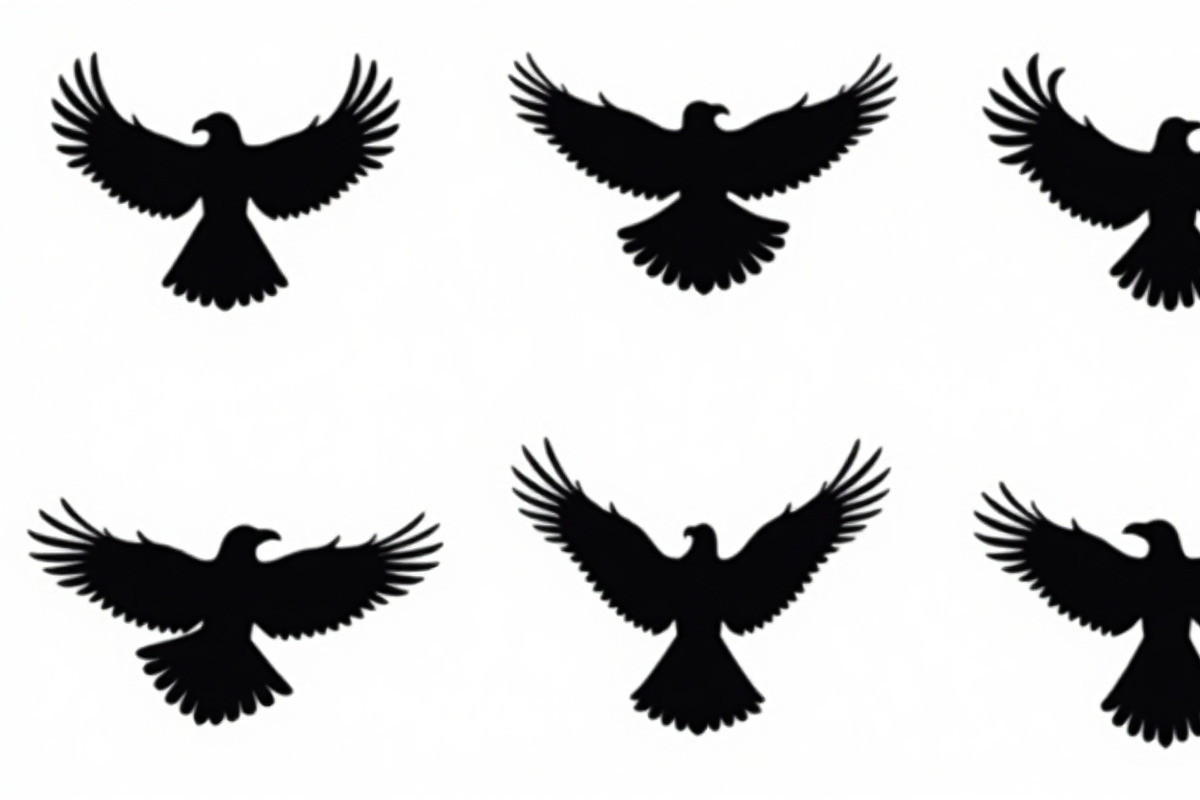 Flying Bird Silhouette Bundle, an Illustration by Designs_River (Photo 7 of 10)