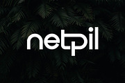 Netpil - Elegant Logo Font, a Sans Serif Font by Artiveko (Thumbnail 1 of 8)