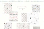 Christmas Watercolor Winter Clipart, an Object Graphic by Kreker Kate (Thumbnail 5 of 9)