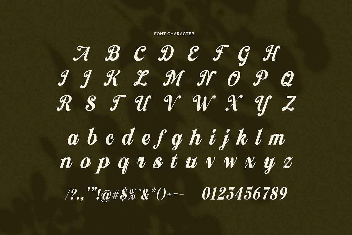 Frederica Script Font, a Script Font by Graphicxell (Photo 8 of 8)