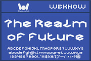 High tech font, a Font by weknow (Thumbnail 4 of 8)