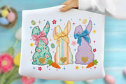 Floral Easter Bunny Patchwork PNG, an Illustration by Designking (Thumbnail 1 of 6)