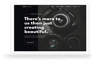 AT Gallery Onepage WordPress Theme