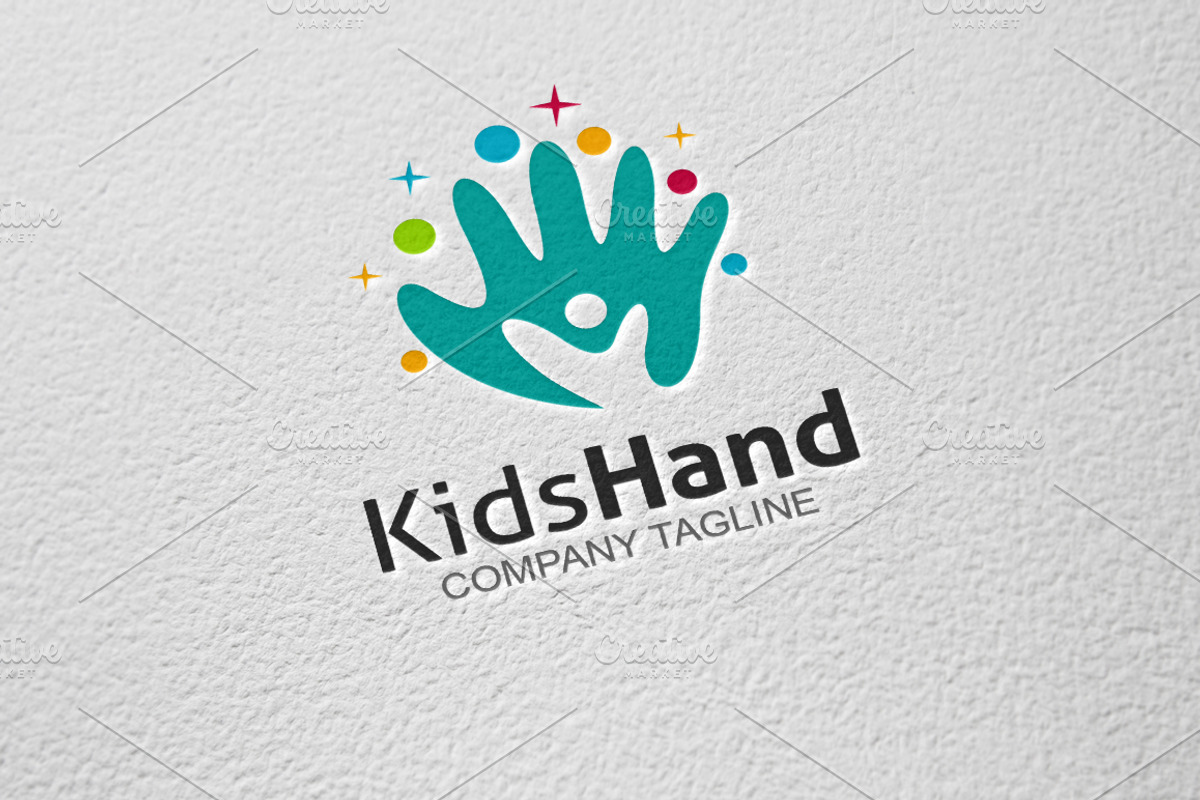 Kids Hand, a Branding & Logo Template by Twelve.std (Photo 1 of 3)