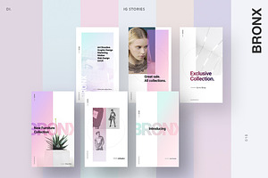 BRONX Light Instagram Stories Pack