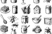 Beekeeping and Honey Collection, an Object Graphic by RT Studio (Thumbnail 3 of 4)