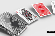 Poker Card Playing Mockups, a Print Template by Kongkow (Thumbnail 1 of 10)
