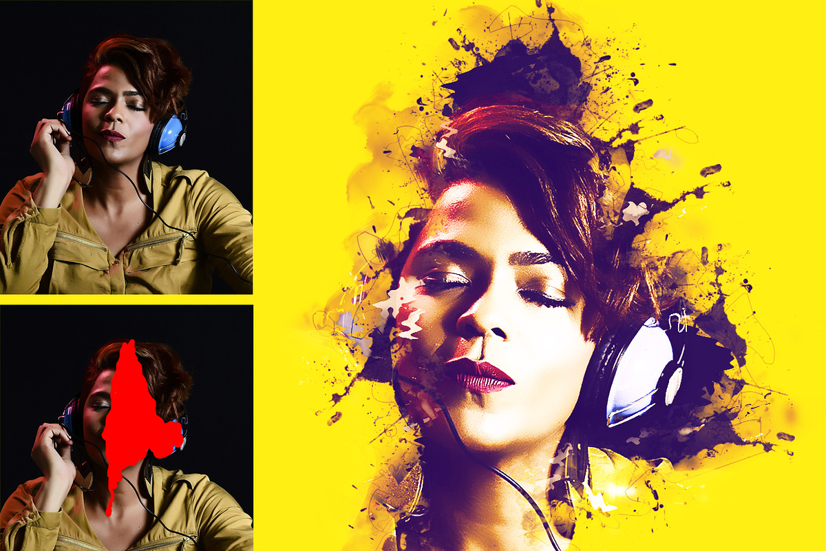 Poster Art Photoshop Action, an Action Add-On by MRI STUDIO (Photo 8 of 13)