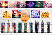 174 Tumbler Wrap Sublimation Bundle, an Object Graphic by LA Design (Thumbnail 2 of 10)