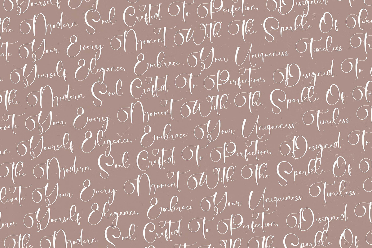 Tamylors Landry Stylish Calligraphy, a Script Font by stylishtype.co (Photo 15 of 20)