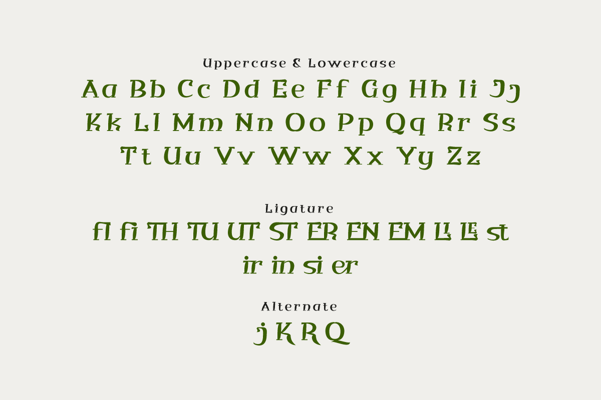 Qituen - Classic Modernism Font, a Sans Serif Font by twinstd (Photo 9 of 10)