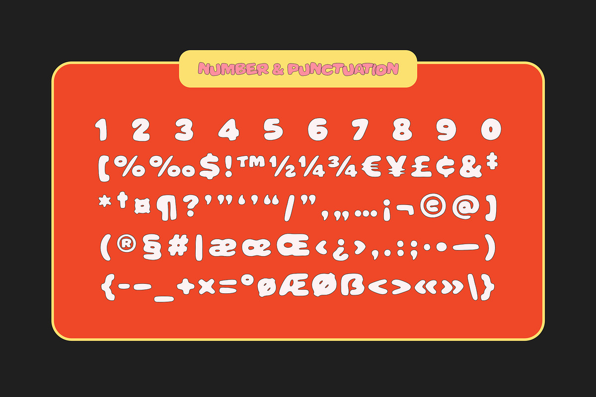 Sprinkles Bubble Display, a Symbol Font by Typehand Studio (Photo 8 of 10)
