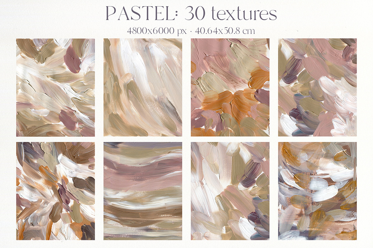 Abstract painted backgrounds pastel, a Texture Graphic by Yuliya Derbisheva (Photo 5 of 12)