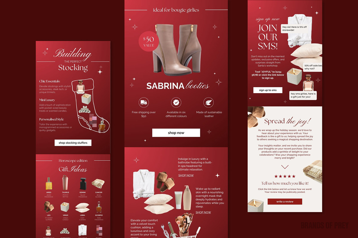 Christmas Holiday | Email Templates, an Email Template by Studio Mayde (Photo 6 of 8)