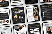 Fitness Coach Ebook Template Canva, a Magazine Template by DigiPax (Thumbnail 5 of 11)