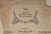 Vintage Architecture Illustrations, an Illustration by Meglenov (Thumbnail 1 of 19)