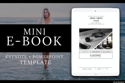 MINI EBOOK TEMPLATE | LIGHT NO.6, a Magazine Template by Template Monkey @dscience