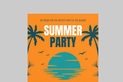 Summer Party Event, a Print Template by MightyDesign (Thumbnail 4 of 8)