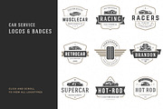 Car Garage Badges & Logos, a Branding & Logo Template by Vasya Kobelev (Thumbnail 4 of 19)