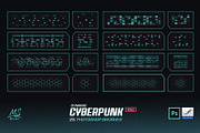 Dynamic Cyberpunk Brushes v2, a Brush Add-On by Mohamed Saber (Thumbnail 4 of 5)