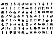 Business & Office Silhouette Bundle, an Illustration by Creative_View (Thumbnail 4 of 4)