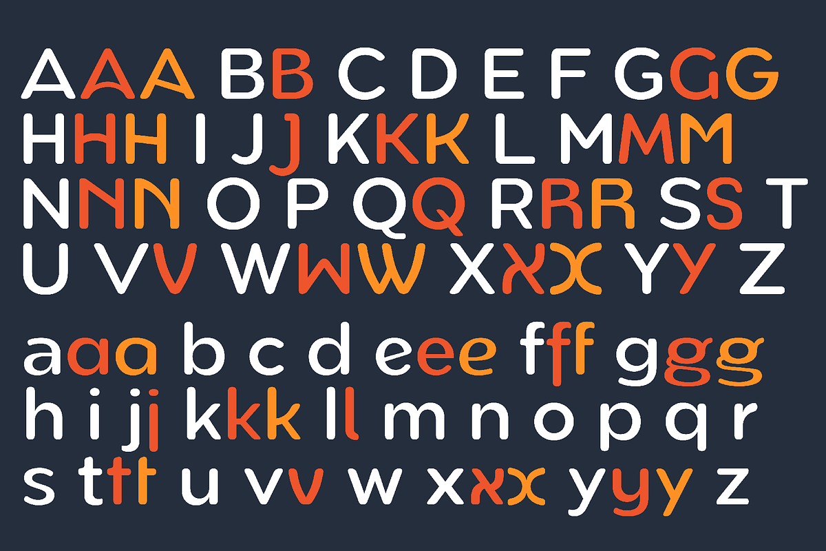 Pangi Rounded, a Font by Aukimvisuel (Photo 4 of 13)