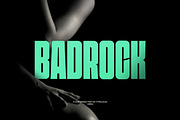 Badrock | Condensed Display Font, a Sans Serif Font by Ariya Works (Thumbnail 1 of 9)