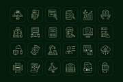 Development Icon Art Set, an Outline Icon by Prosymbols (Thumbnail 6 of 8)