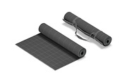 Two White Yoga Hiking Mats 3D Model, an Object 3D Model by rebrandy (Thumbnail 7 of 9)