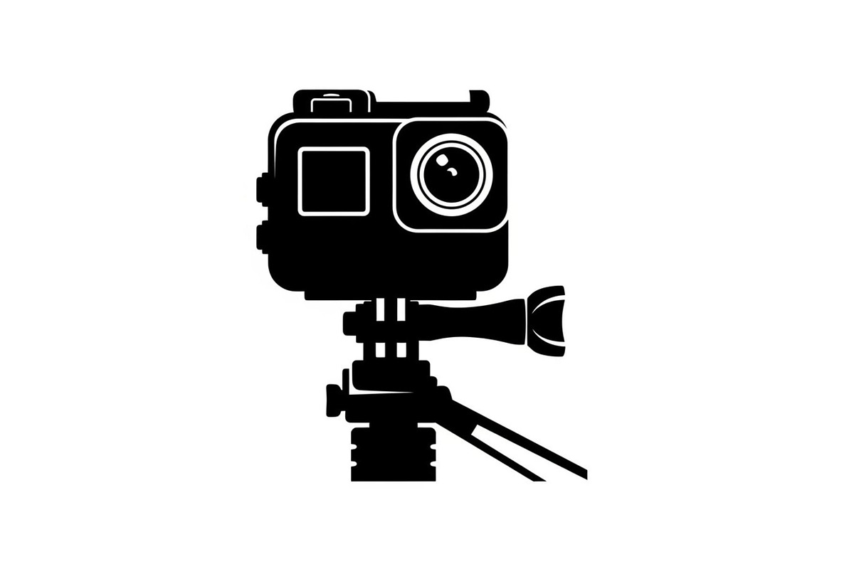 60 Action Camera Silhouette Icon, an Illustration by Artivon (Photo 17 of 61)