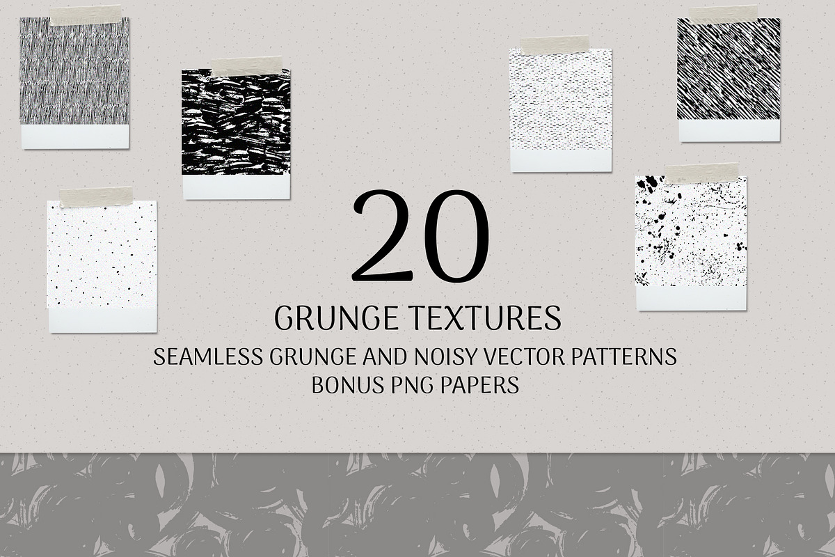 Grunge Textures Pack, a Texture Graphic by Cozy pattern shop (Photo 1 of 10)