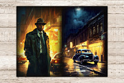 Noire Detective Junk Journal Kit, a Person Illustration by GlamArtZhanna (Thumbnail 2 of 9)