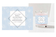 Love Quote Candle Label Template, a Stationery Template by Marham Labeling Co (Thumbnail 1 of 3)