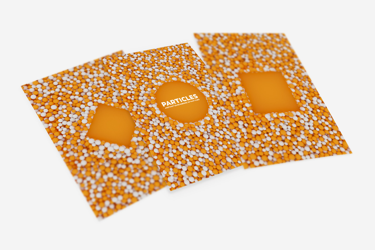 Abstract 3D Rendering Of Particles, a Background Graphic by BIBIART (Photo 2 of 6)