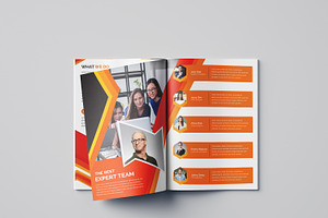 Modern Annual Report Template Design